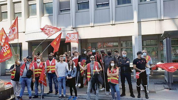 Illustration - mobilisation réussie  des agents de sécurité