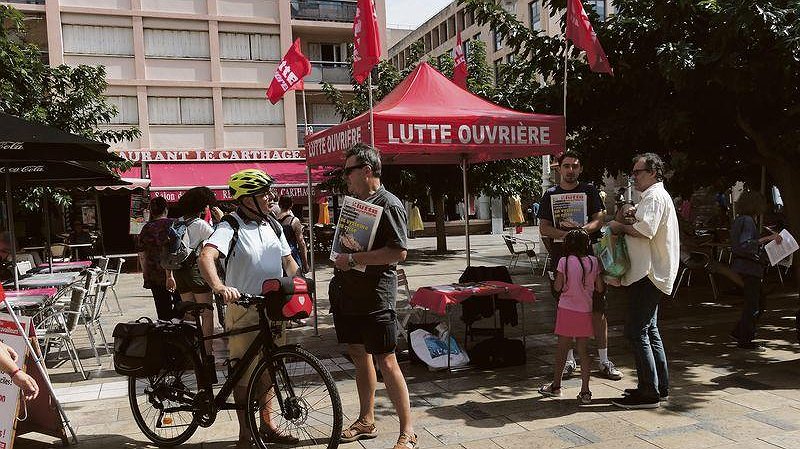 Illustration - Les militants de Lutte ouvrière  à votre rencontre