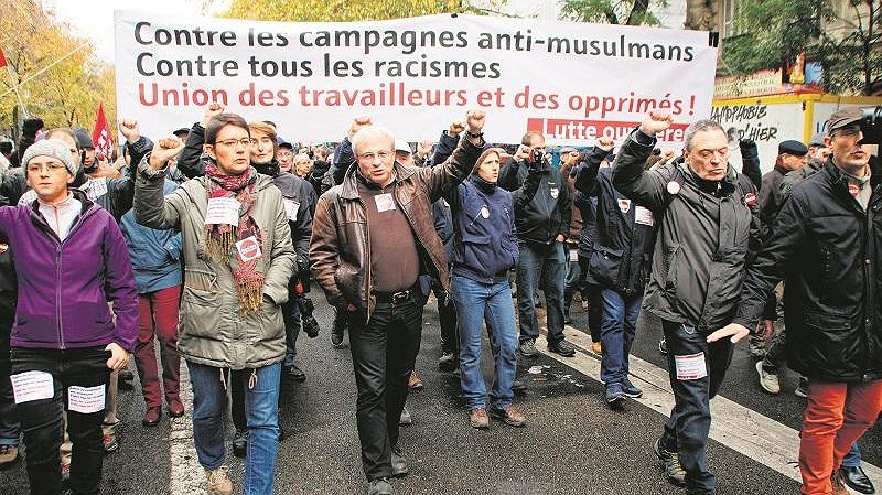 Illustration - l’invention de l’ “islamo-gauchisme”