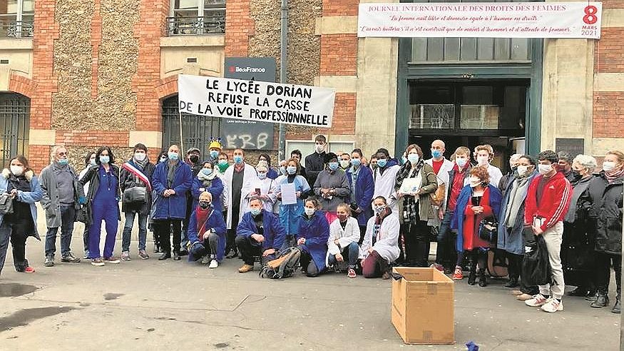 Illustration - mobilisation contre les mesures d’économies