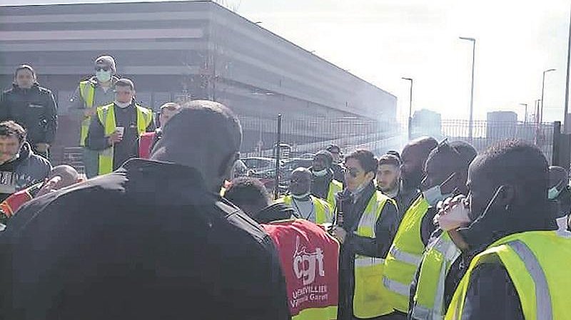 Illustration - cinq jours de grève