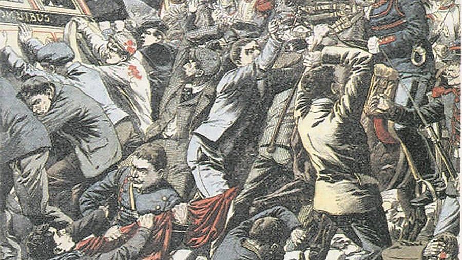 Illustration - dressée  pour mater les peuples