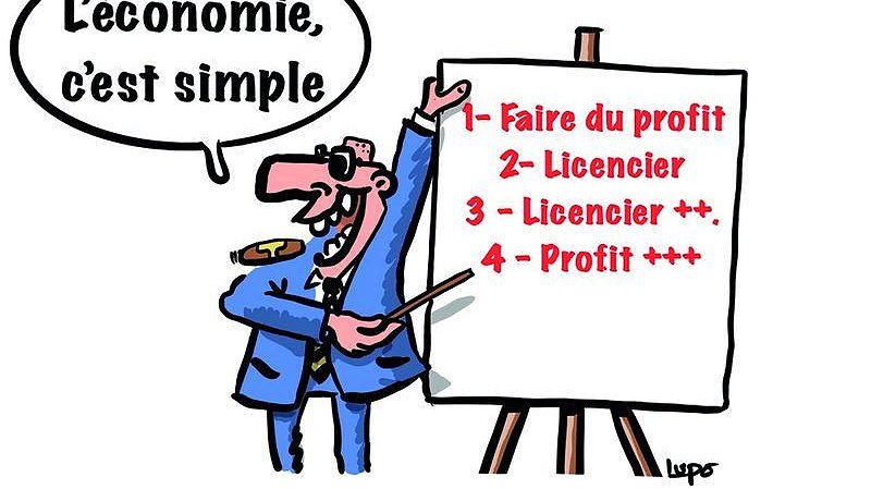 Illustration - non aux licenciements !