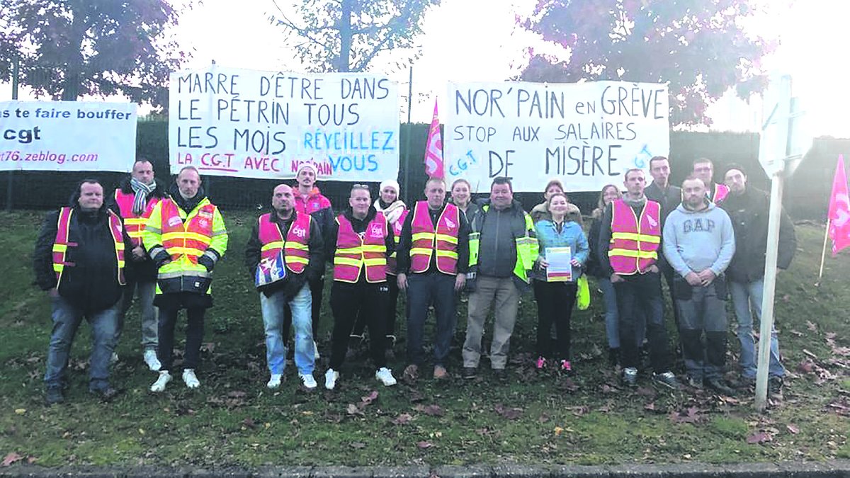 Illustration - en grève  pour de meilleurs salaires