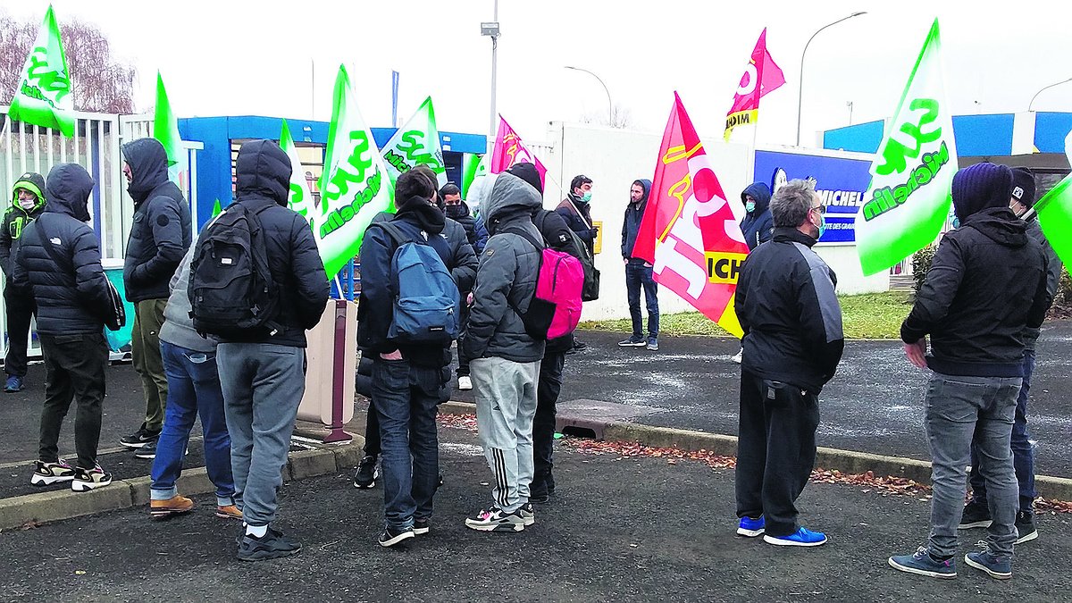 Illustration - débrayages pour les salaires