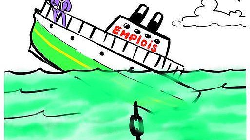 Illustration - les boniments ne remplacent pas les emplois