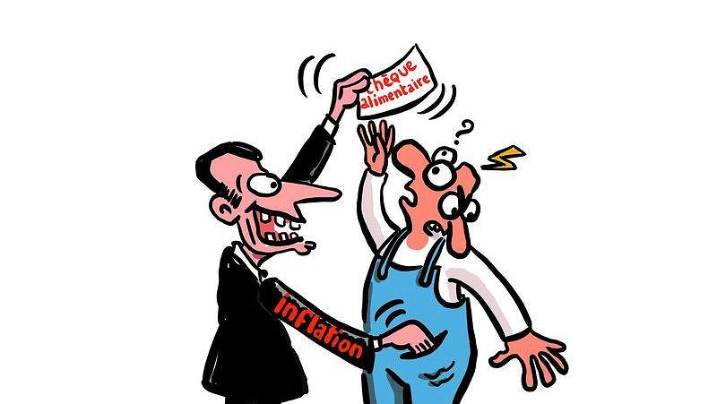 Illustration - Macron annonce la couleur !