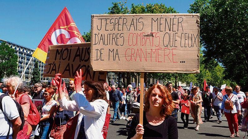 Illustration - “Solidarité avec les femmes du monde entier !”