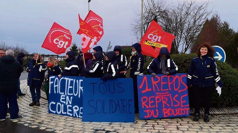 Illustration - en grève