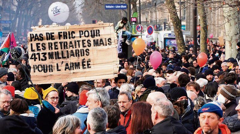 Illustration - la guerre  pour nos intérêts de travailleurs