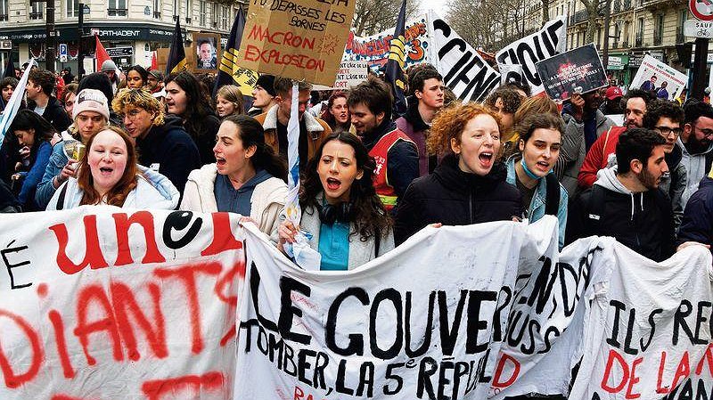 Illustration - 23, 28 mars…  la protestation continue !