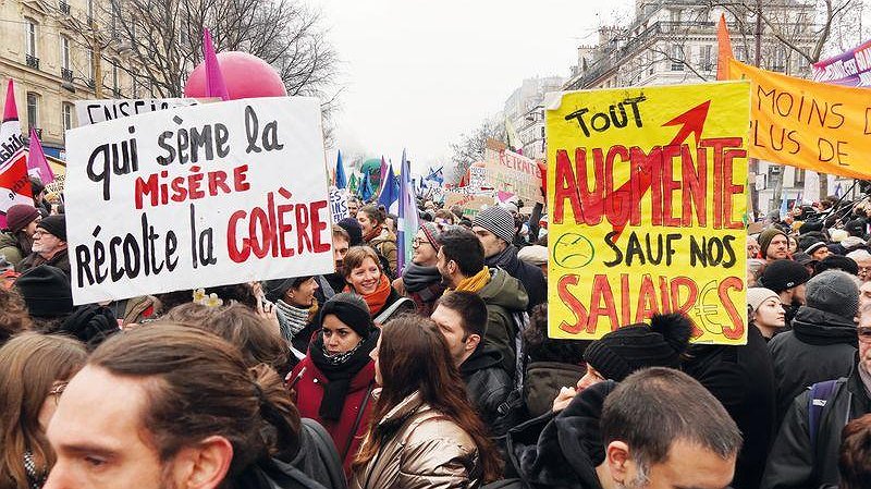 Illustration - racket en bandes organisées