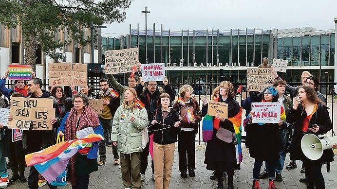 Illustration - rassemblement contre la censure