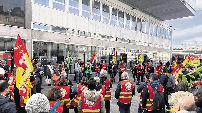 Illustration - Nantes en grève