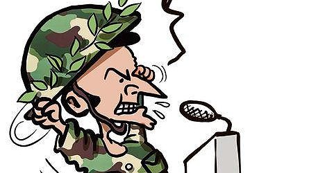 Illustration - au bonheur  des marchands d’armes et des banquiers