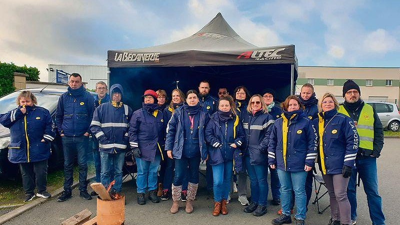 Illustration - succès de la grève