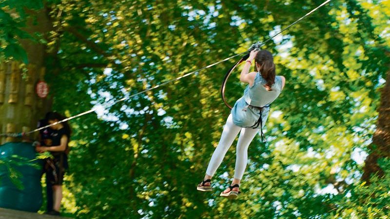 Illustration - <b>Parcours dans les arbres</b>