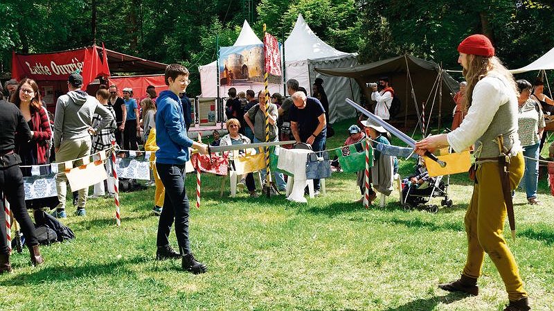 Illustration - Le village médiéval