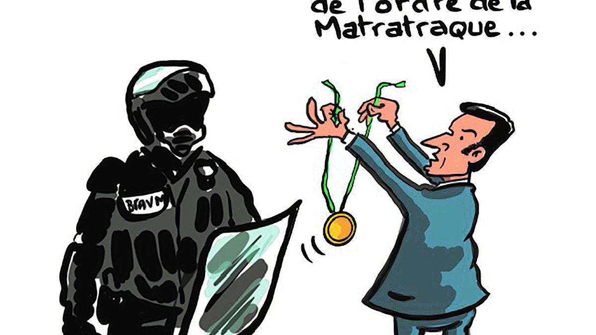 Illustration - as de la matraque