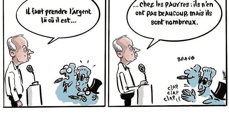 Illustration - les plus riches ne paieront pas grand-chose