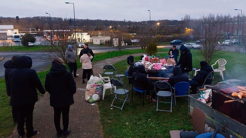 Illustration - six semaines de lutte