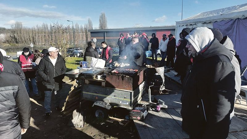 Illustration - dix semaines de grève !