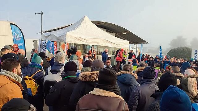 Illustration - grève contre les licenciements