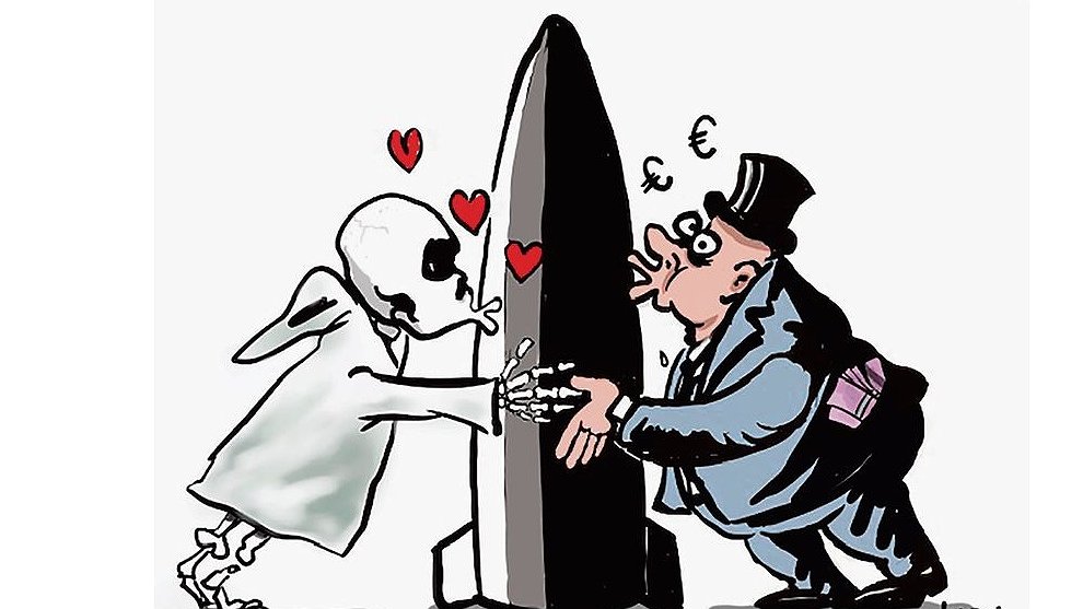 Illustration - les profits de la guerre