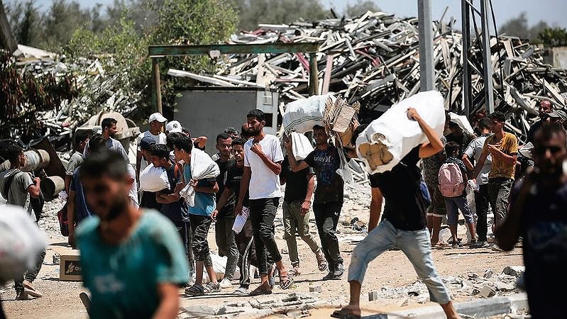 Illustration - À Gaza, un génocide dont les grandes puissances sont complices