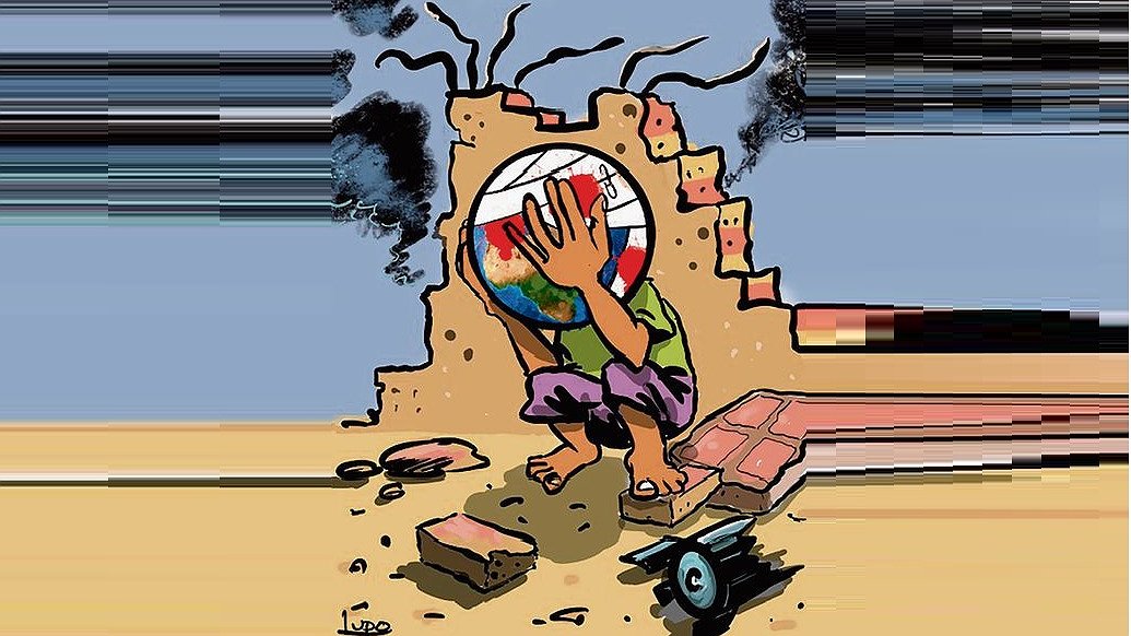 Illustration - Si tous les États s’arment, c’est d’abord contre les peuples