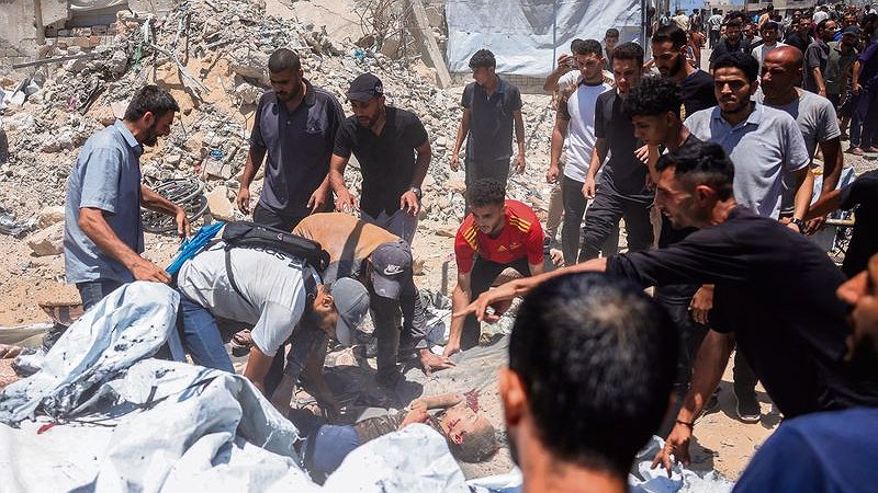 Illustration - pendant les tractations, le massacre continue