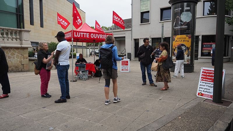 Illustration - Les militants de Lutte ouvrière à votre rencontre
