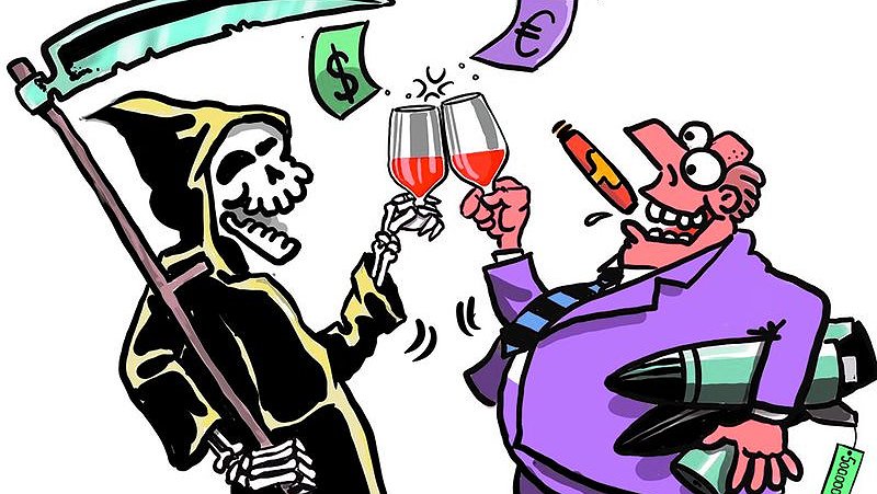 Illustration - Guerre et business