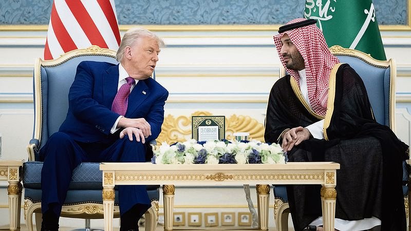 Illustration - Trump-MBS, dîner entre criminels