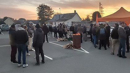 Illustration grève pour les salaires