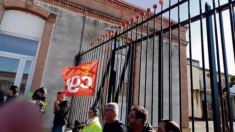 Illustration - débrayages pour les salaires