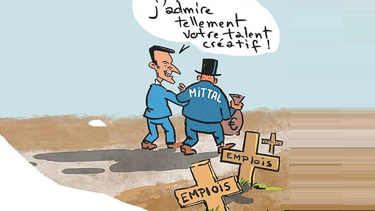 Illustration - Macron a fait comme patron voulait