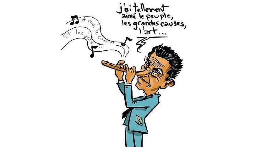 Illustration - l’enfant chéri de la gauche caviar