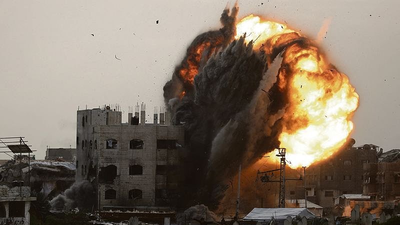 Illustration - cadavres sous les décombres