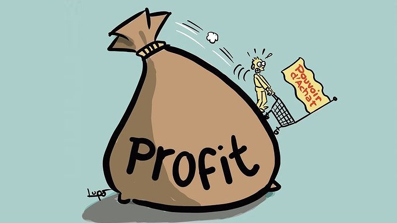 Illustration - ceux qui profitent et ceux qui payent