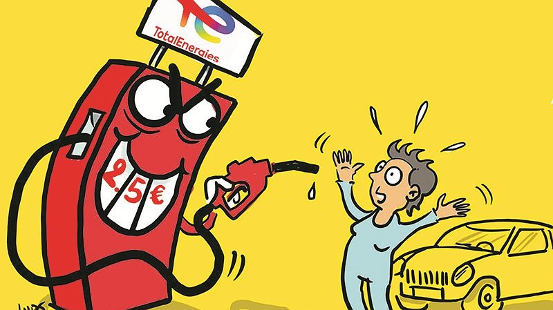 Illustration du carburant pour les urnes