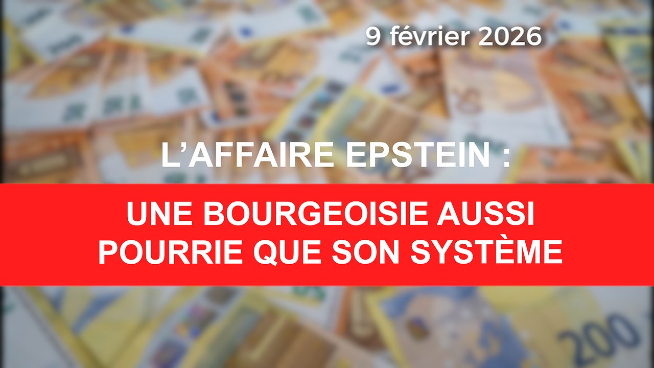 Illustration L'affaire Epstein : une bourgeoisie aussi pourrie que son système