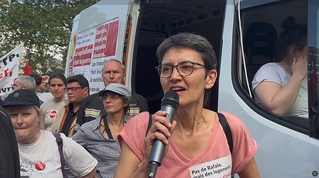 Illustration Dans la manifestation du 1er mai à Paris